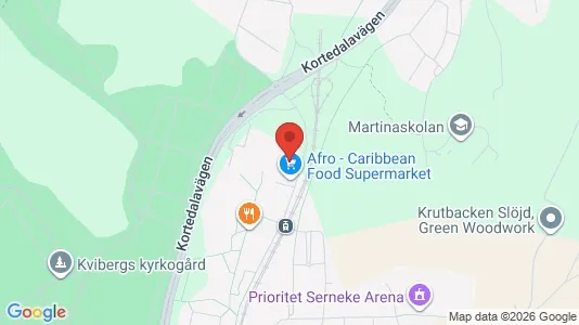Apartments for rent i Gothenburg East - kort over placeringen