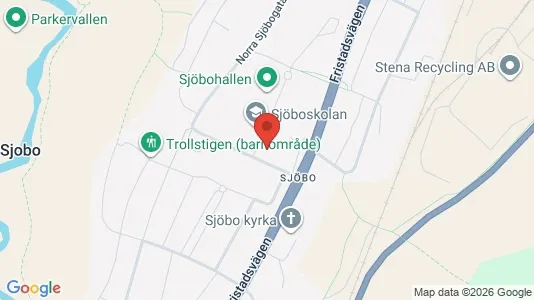 Apartments for rent i Borås - kort over placeringen