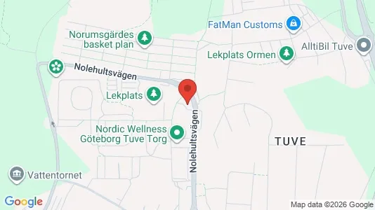 Apartments for rent i Lundby - kort over placeringen