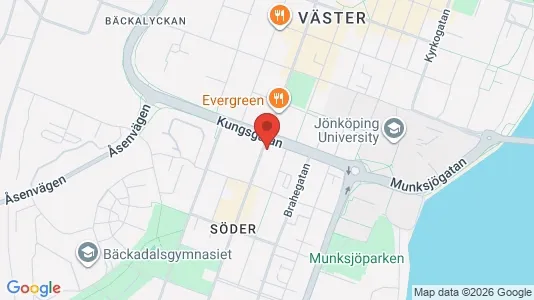 Apartments for rent i Jönköping - kort over placeringen