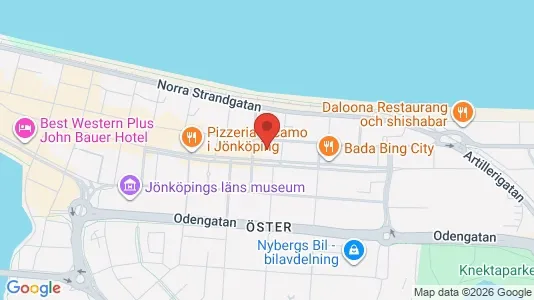 Apartments for rent i Jönköping - kort over placeringen