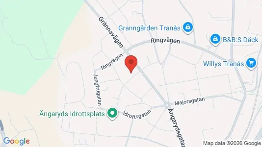 Apartments for rent i Tranås - kort over placeringen