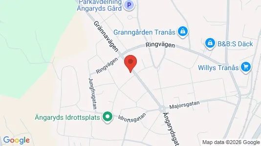 Apartments for rent i Tranås - kort over placeringen
