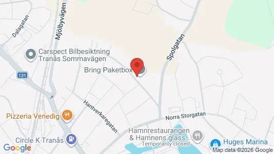 Apartments for rent i Tranås - kort over placeringen