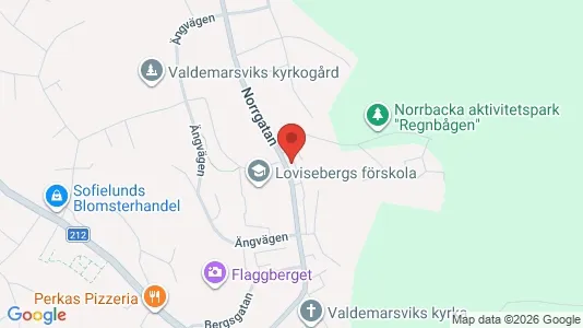Apartments for rent i Valdemarsvik - kort over placeringen