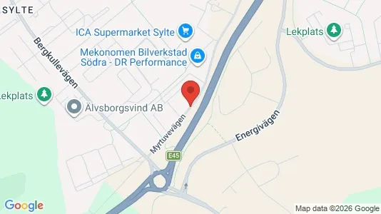 Apartments for rent i Trollhättan - kort over placeringen