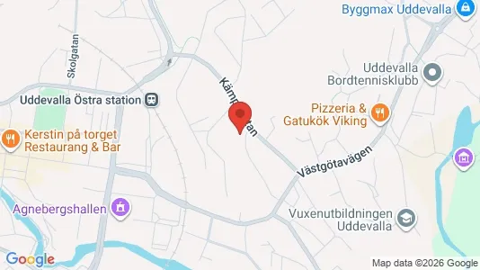 Apartments for rent i Uddevalla - kort over placeringen