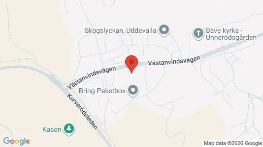 Apartments for rent i Uddevalla - kort over placeringen