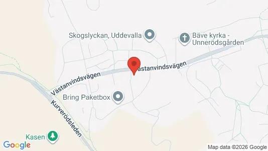 Apartments for rent i Uddevalla - kort over placeringen