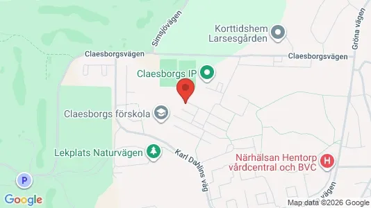 Apartments for rent i Skövde - kort over placeringen