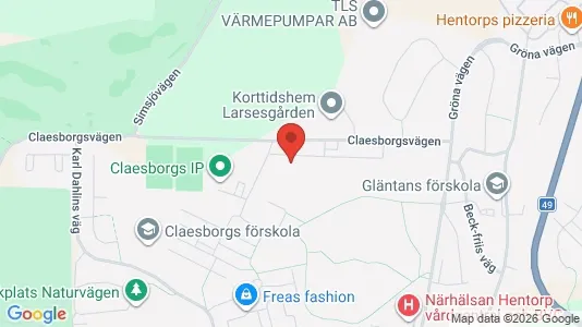 Apartments for rent i Skövde - kort over placeringen