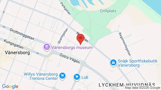 Apartments for rent i Vänersborg - kort over placeringen