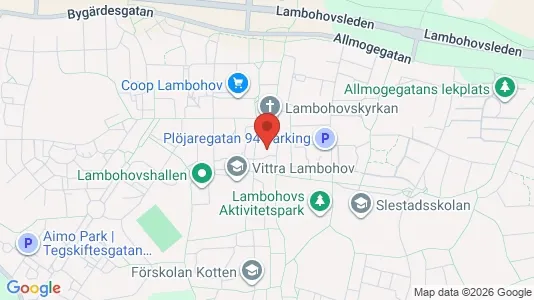 Apartments for rent i Linköping - kort over placeringen