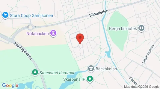 Apartments for rent i Linköping - kort over placeringen