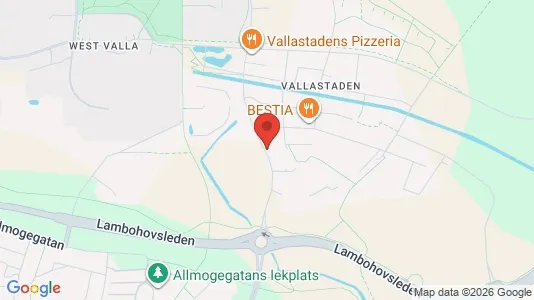 Apartments for rent i Linköping - kort over placeringen
