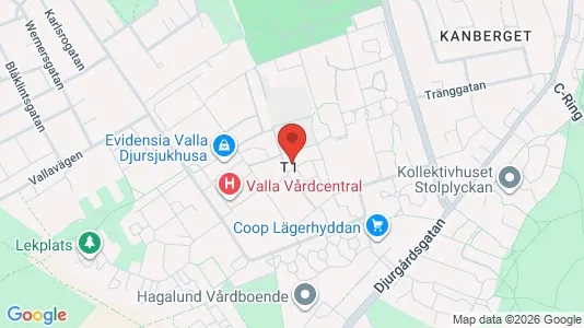 Apartments for rent i Linköping - kort over placeringen