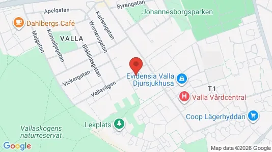 Apartments for rent i Linköping - kort over placeringen