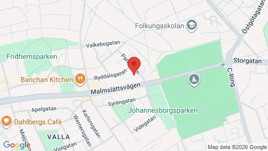Apartments for rent i Linköping - kort over placeringen