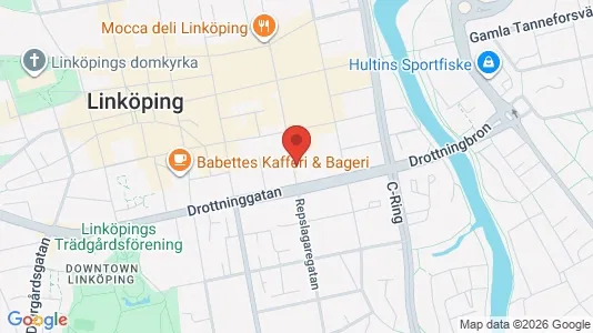 Apartments for rent i Linköping - kort over placeringen