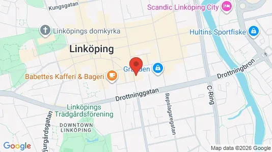 Apartments for rent i Linköping - kort over placeringen