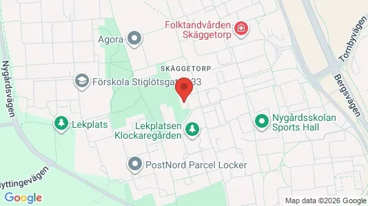 Apartments for rent i Linköping - kort over placeringen