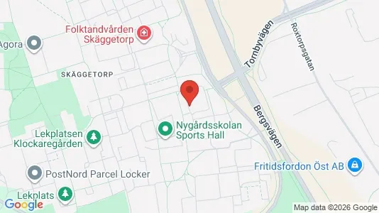 Apartments for rent i Linköping - kort over placeringen