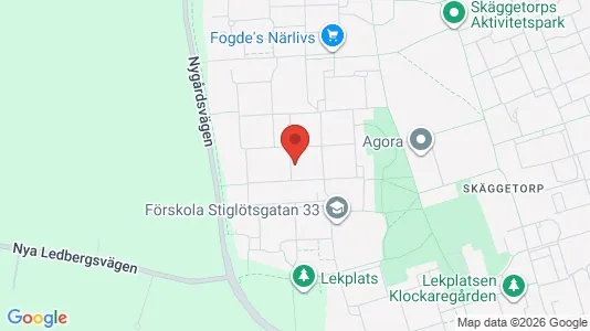 Apartments for rent i Linköping - kort over placeringen
