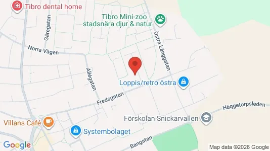Apartments for rent i Tibro - kort over placeringen