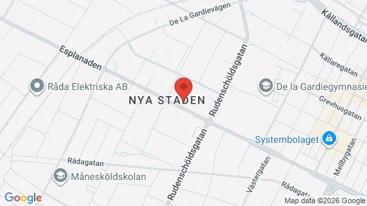 Apartments for rent i Lidköping - kort over placeringen