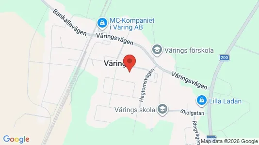 Apartments for rent i Skövde - kort over placeringen