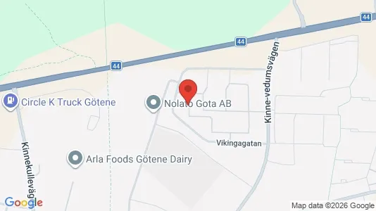 Apartments for rent i Götene - kort over placeringen