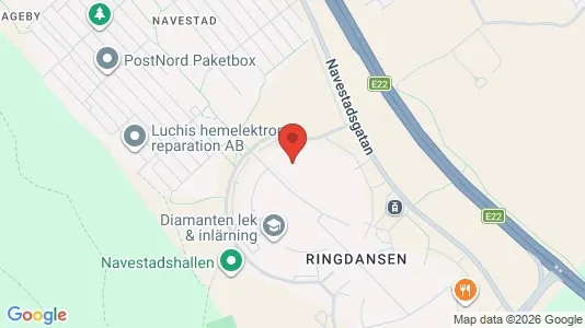 Apartments for rent i Norrköping - kort over placeringen