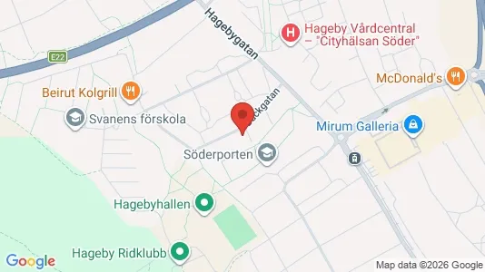 Apartments for rent i Norrköping - kort over placeringen
