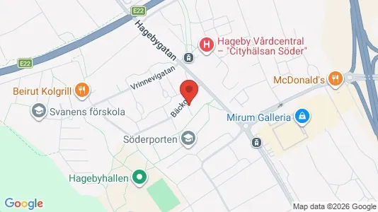 Apartments for rent i Norrköping - kort over placeringen