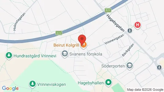 Apartments for rent i Norrköping - kort over placeringen