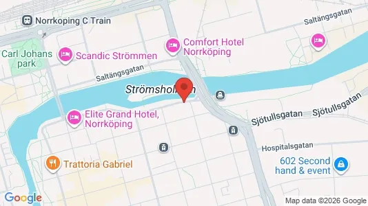 Apartments for rent i Norrköping - kort over placeringen