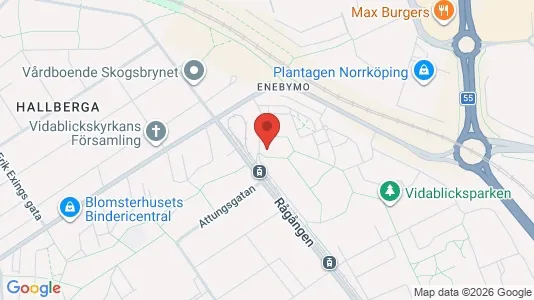Apartments for rent i Norrköping - kort over placeringen