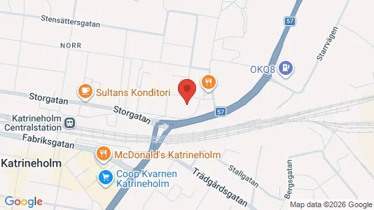 Apartments for rent i Katrineholm - kort over placeringen