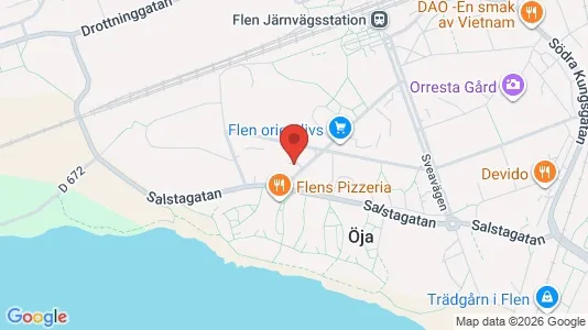 Apartments for rent i Flen - kort over placeringen