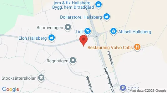 Apartments for rent i Hallsberg - kort over placeringen