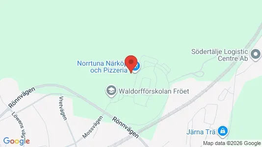 Apartments for rent i Södertälje - kort over placeringen