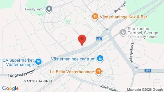 Apartments for rent i Haninge - kort over placeringen