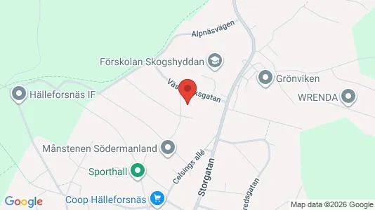 Apartments for rent i Flen - kort over placeringen