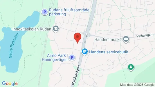 Apartments for rent i Haninge - kort over placeringen