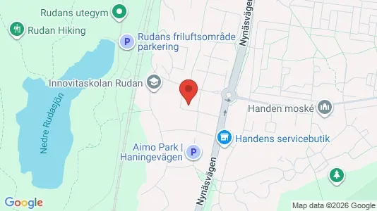 Apartments for rent i Haninge - kort over placeringen