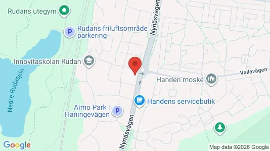 Apartments for rent i Haninge - kort over placeringen