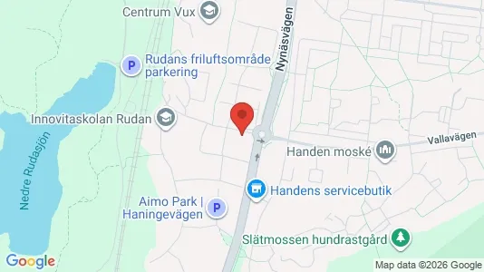 Apartments for rent i Haninge - kort over placeringen