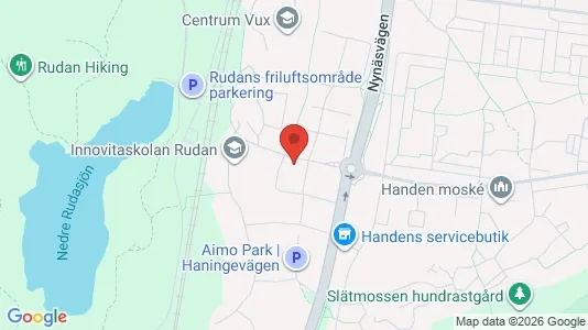 Apartments for rent i Haninge - kort over placeringen