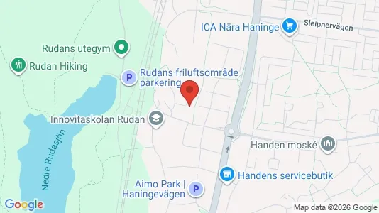 Apartments for rent i Haninge - kort over placeringen