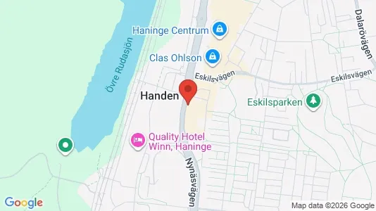Apartments for rent i Haninge - kort over placeringen